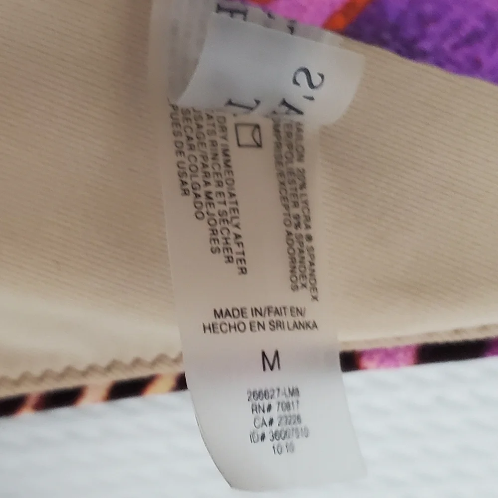 Victoria's Secret Beaded Embellished Triangle Bikini Top Medium - Picture 6 of 9